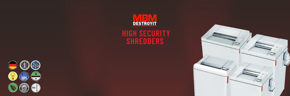 Best MBM Destroyit High Security Shredders for Business and Government Data Protection