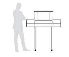 MBM Destroyit 4107 Strip Cut Shredder (1/2 inch)