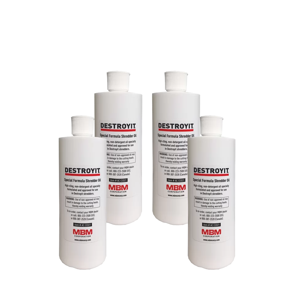Destroyit Shredder Oil